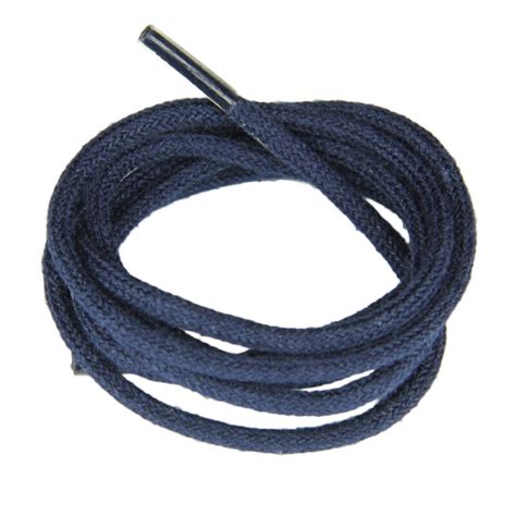 blue round shoelaces.